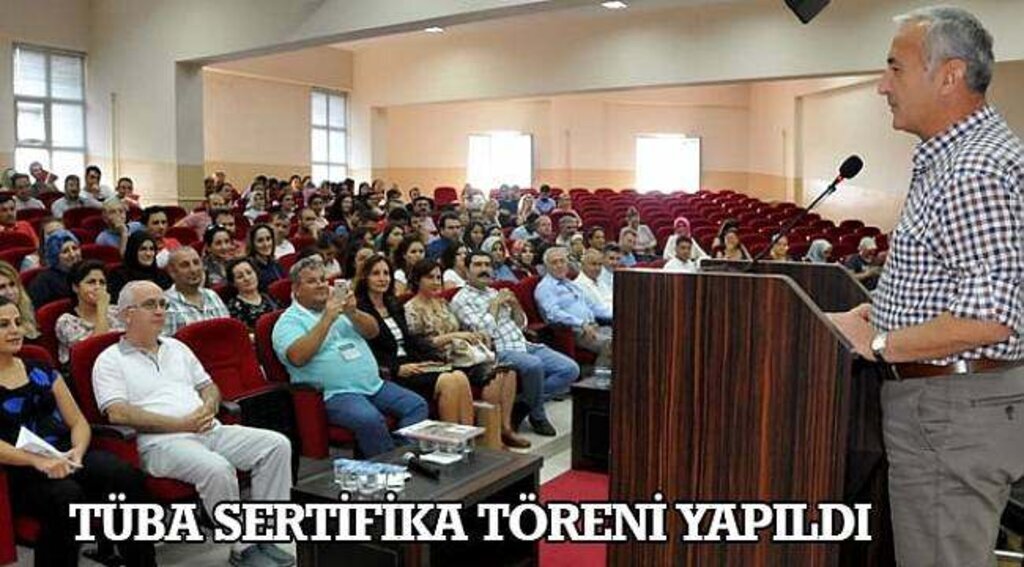 SAMSUN HABER - TÜBA sertifika töreni yapıldı
