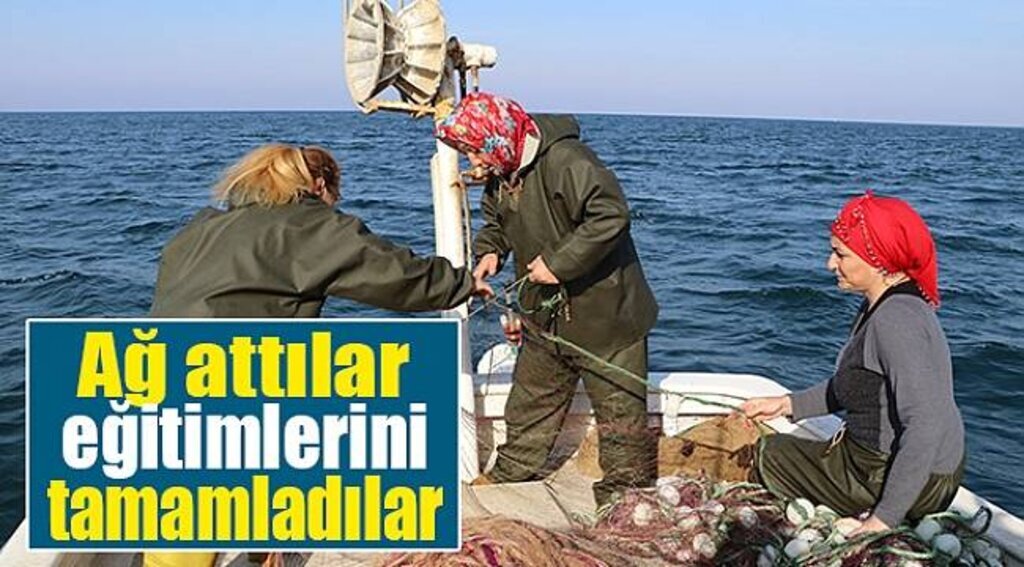 Ağ attılar eğitimlerini tamamladılar
