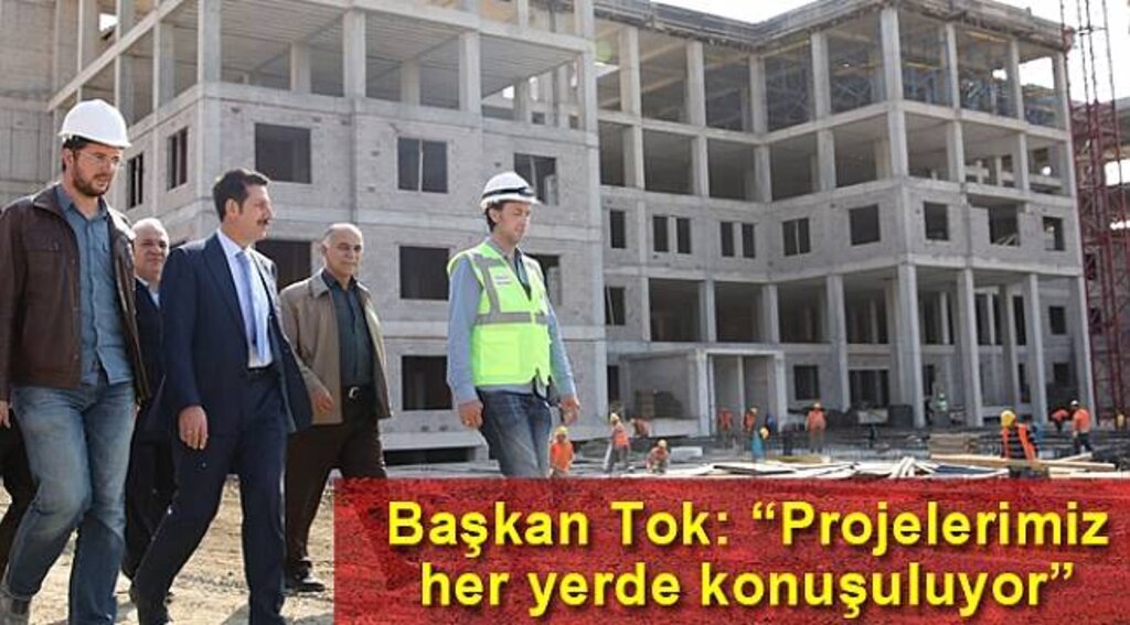Başkan Tok’tan proje gezisi