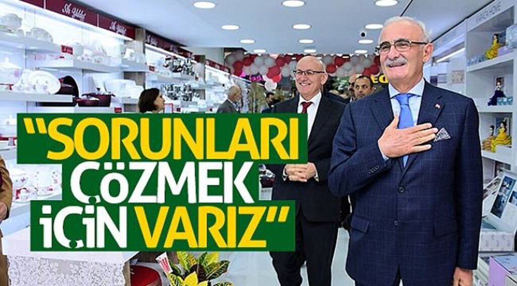Başkan Yılmaz: "Sorunları çözmek için varız"