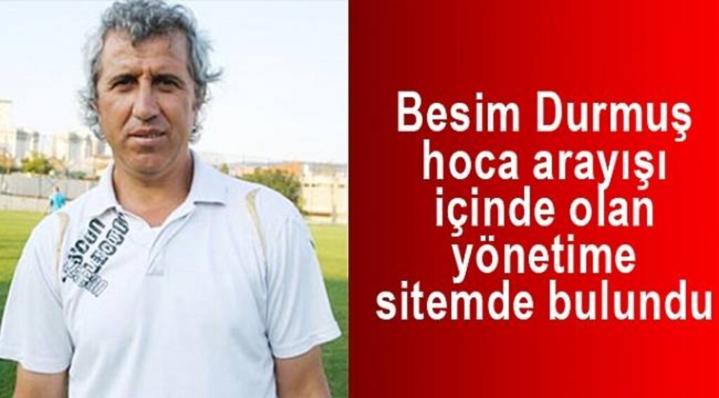 Besim Durmuş: “Yerli danadan öküz olmuyormuş”