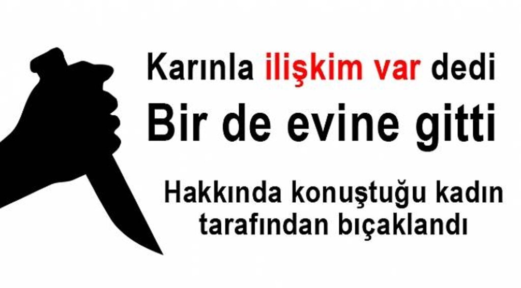 Kadın kocasının alkol aldığı ve kendisi hakkında konuşan arkadaşını bıçakladı