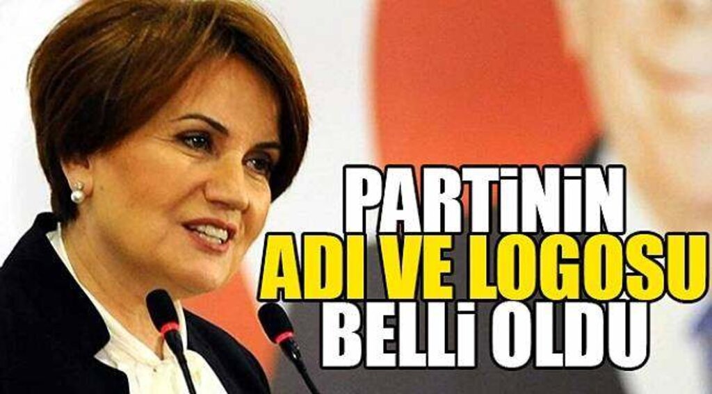 Partinin adı ve logosu belli oldu