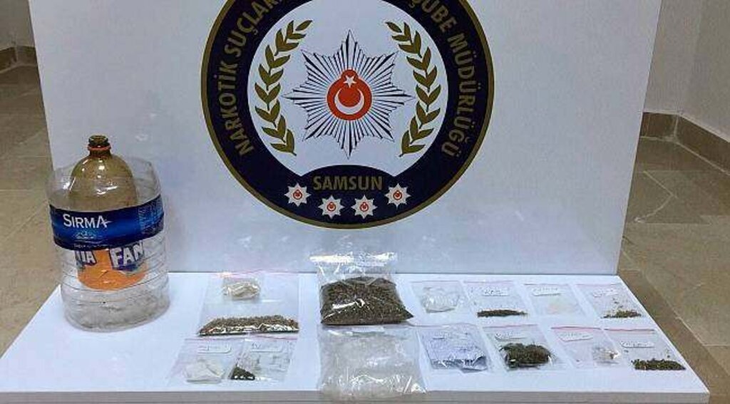 Samsun'da uyuşturucu operasyonu