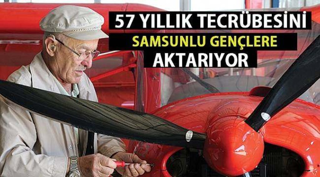SAMSUN HABER - 57 yıllık tecrübesini Samsunlu gençlere anlatıyor