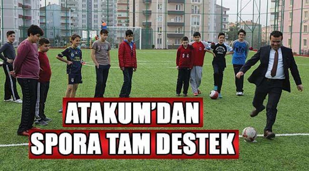 SAMSUN HABER - Atakum'da spor tesislerinde 13 kat artış