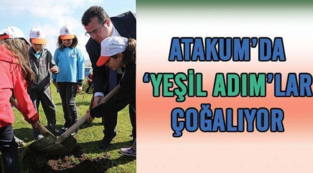 SAMSUN HABER - Atakum'da "Yeşil Adım"lar artıyor