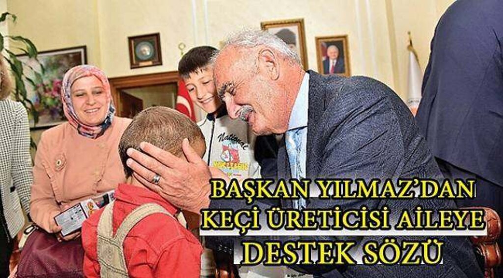SAMSUN HABER - Başkan Yılmaz'dan Saanen Keçisi üreticisine söz