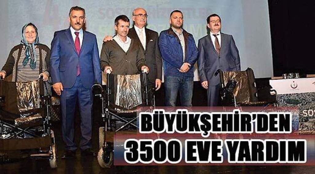 SAMSUN HABER - Büyükşehir, bakıma muhtaç 3500 eve hizmet veriyor
