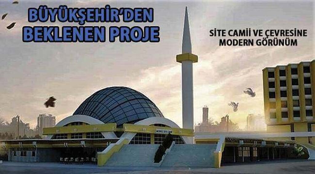 SAMSUN HABER - Büyükşehir'den Site Camii ve çevresine modern dokunuş
