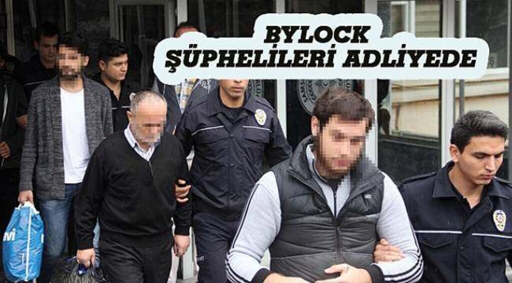 SAMSUN HABER - ByLock'tan 16 şüpheli adliyede