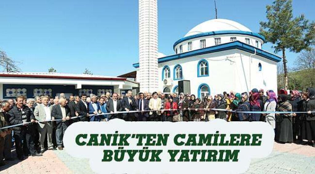 SAMSUN HABER - Canik'ten camilere 35 milyon 609 bin TL'lik büyük yatırım