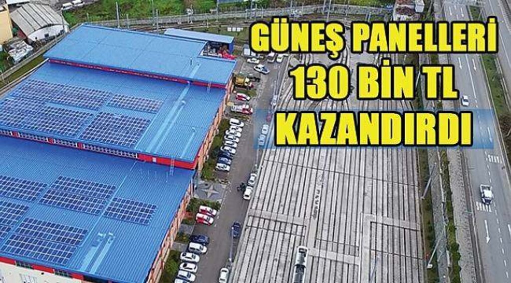 SAMSUN HABER - Çatıya koyduğu güneş panelleri 130 bin TL kazandırdı
