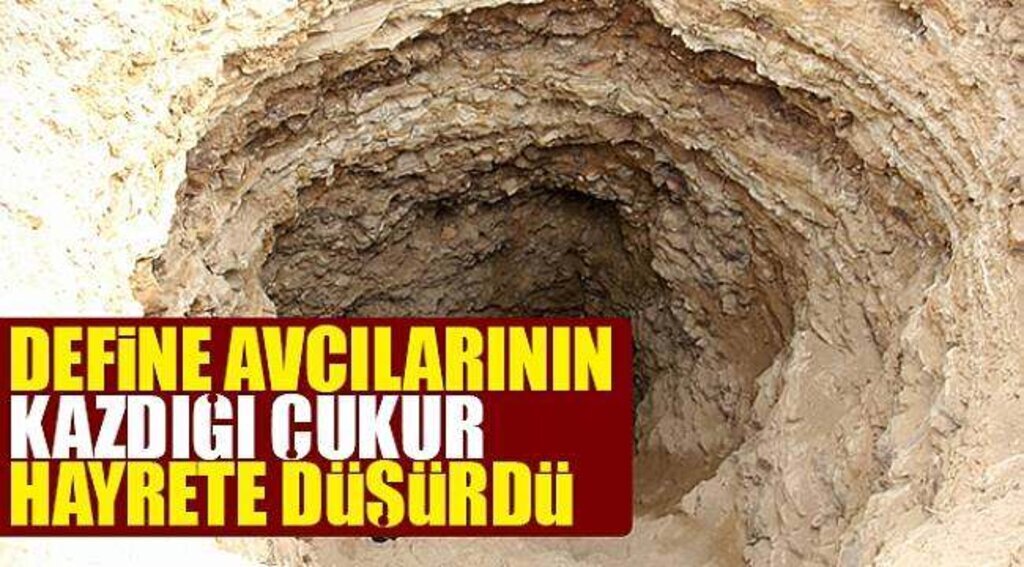 SAMSUN HABER - Define avcılarının kazdığı çukur hayrete düşürdü