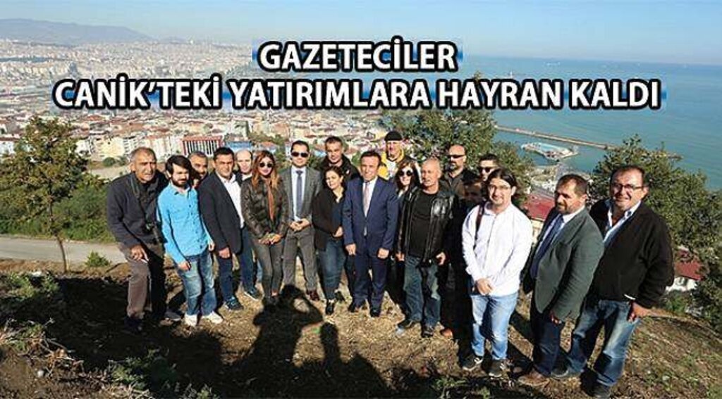 SAMSUN HABER - Gazeteciler Canik'teki yatırımlara hayran kaldı