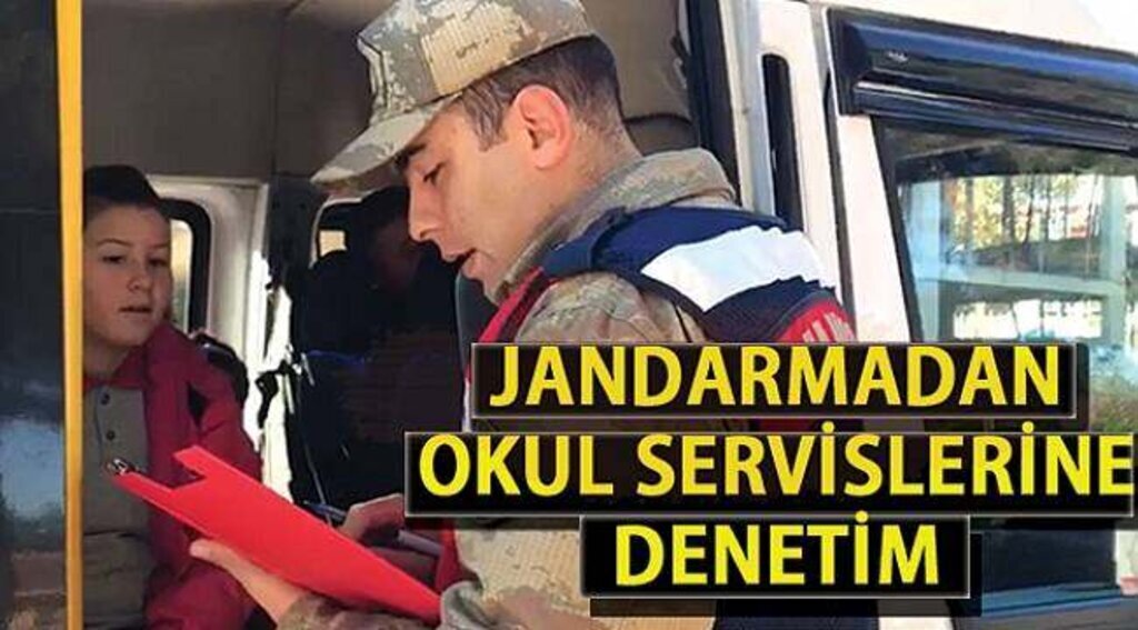 SAMSUN HABER- Jandarmadan okul servislerine denetim