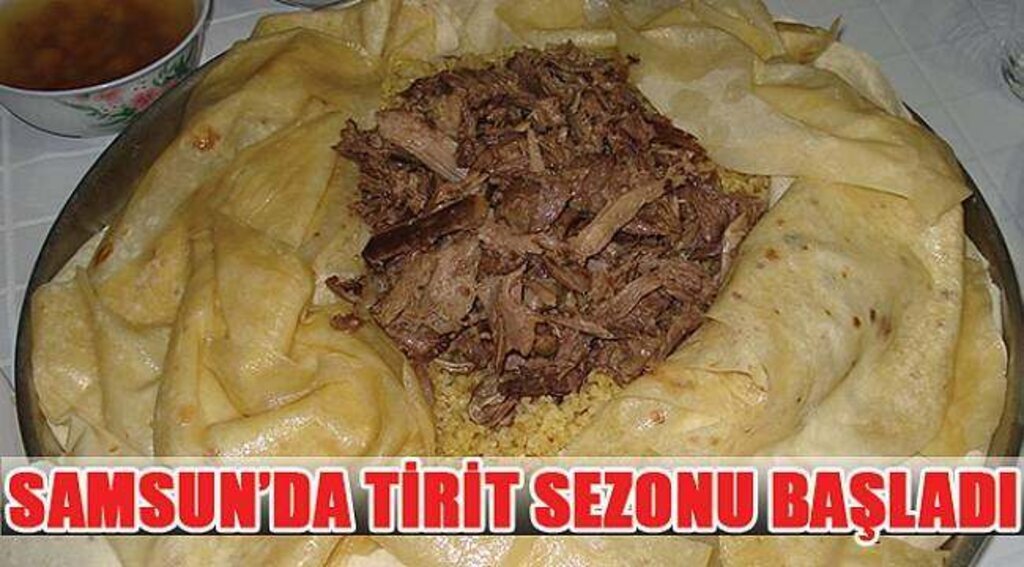 SAMSUN HABER - Kaz tirit havaların soğumasıyla sofradaki yerini almaya başladı