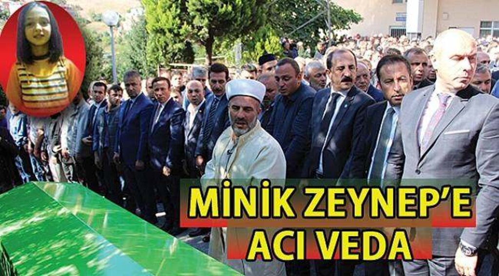 SAMSUN HABER - Minik Zeynep'e acı veda
