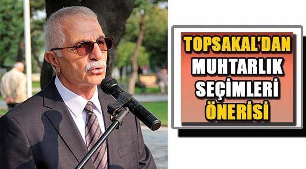 SAMSUN HABER- Muhtarlık seçimlerine adaylık usulu önerisi
