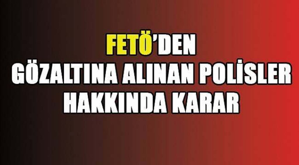 SAMSUN HABER - O polisler hakkında karar verildi