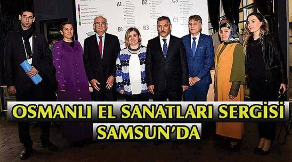 SAMSUN HABER - Osmanlı el sanatları sergisi Samsun'da