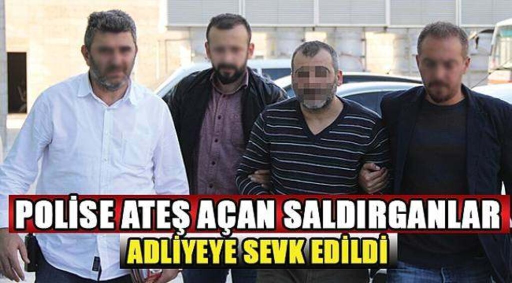 SAMSUN HABER - Polise silahlı saldırı zanlıları adliyede