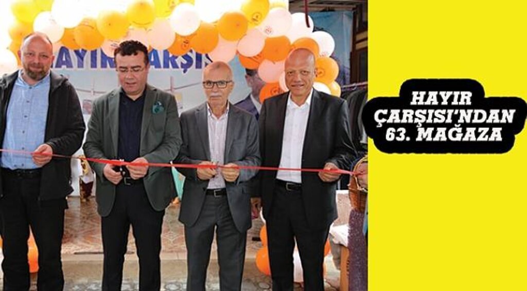 SAMSUN HABER - Taşçı 63. mağazayı açtı Atakum'da yardımlaşmanın adı: 'Hayır Çarşısı'