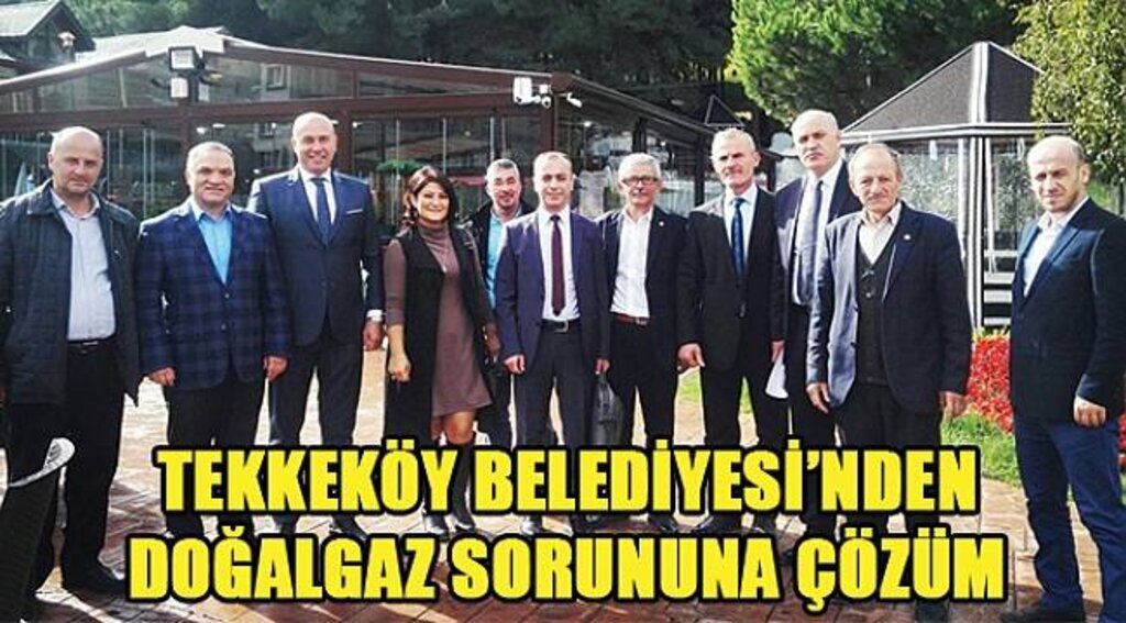 SAMSUN HABER - Tekkeköy'de Kutlukent Bölgesi'nin doğalgaz sorunu çözülüyor