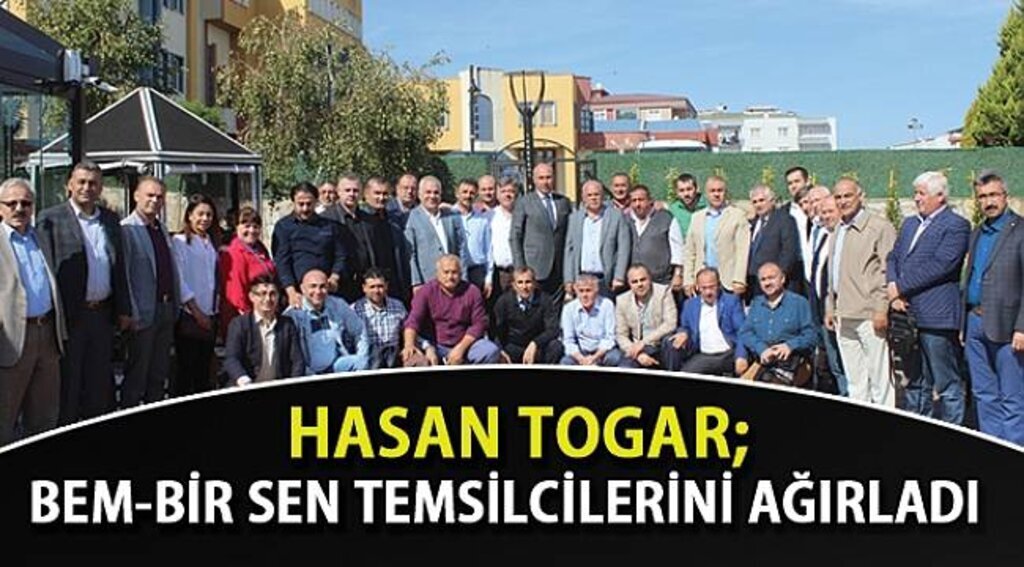 SAMSUN HABER - Togar BEM-BİR SEN temsilcileri ile bir araya geldi