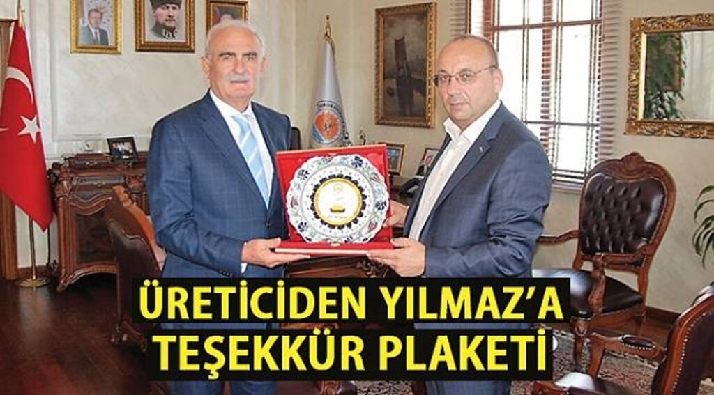 SAMSUN HABER - Türkiye Arı Yetiştiricileri Birliği'nden Yılmaz'a teşekkür