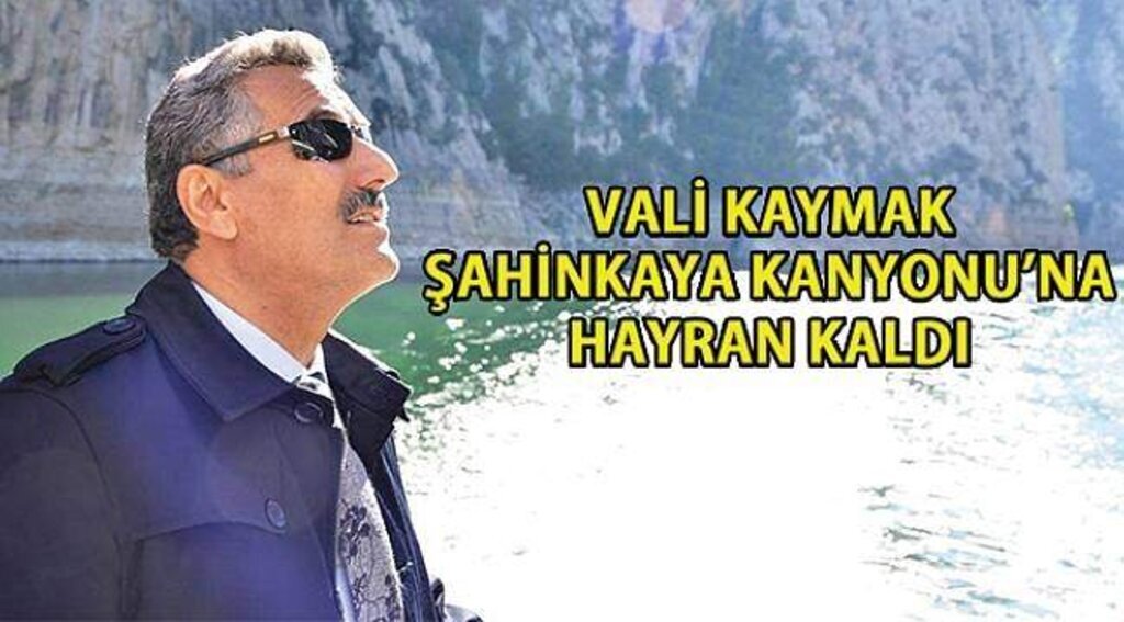SAMSUN HABER - Vali Kaymak Şahinkaya Kanyonu'nda