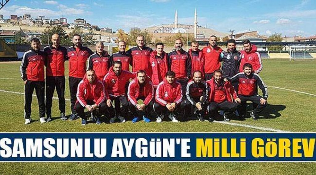 Samsunlu Aygün'e milli görev