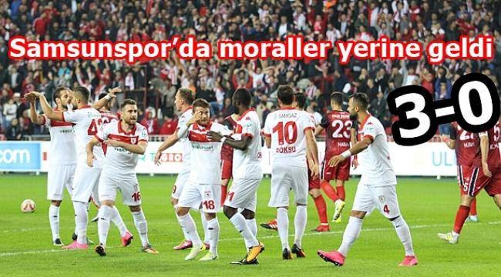 Samsunspor: 3 - Gaziantepspor: 0