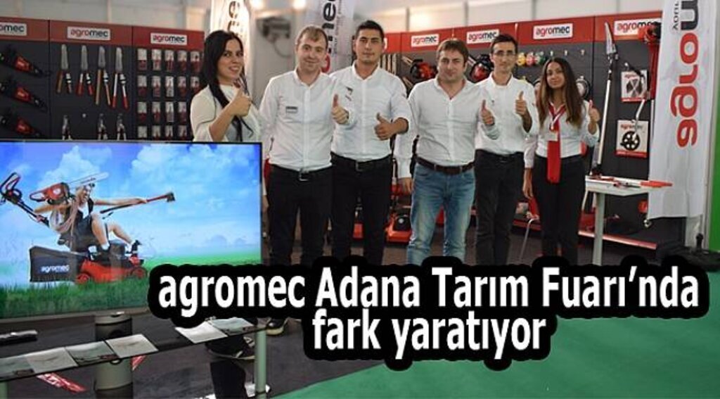 agromec Adana Tarım Fuarı'nda fark yaratıyor