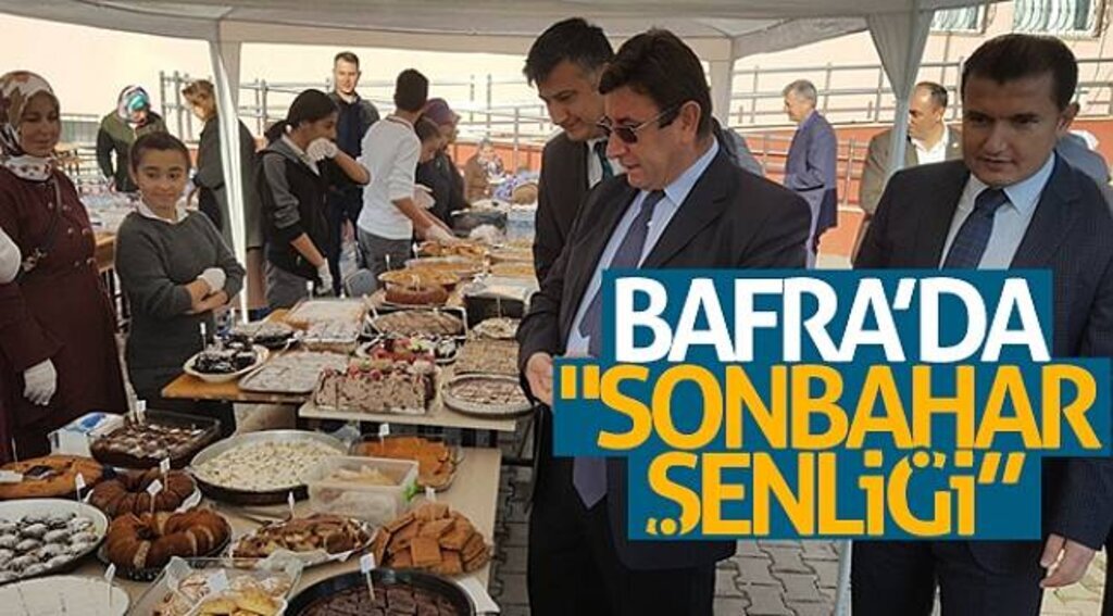 Bafra’da "Sonbahar Şenliği”