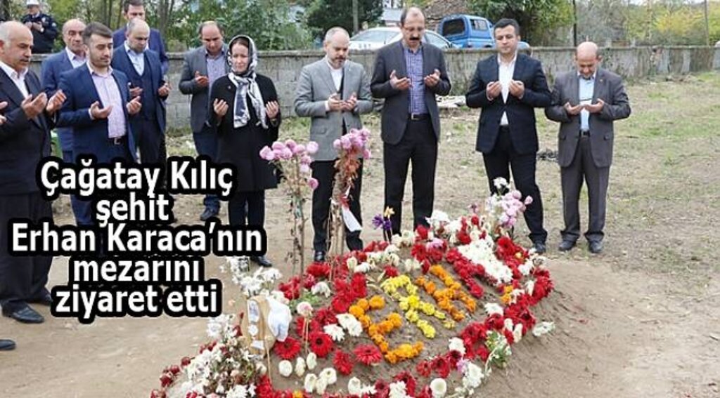 Çağatay Kılıç şehit ailesini ziyaret etti