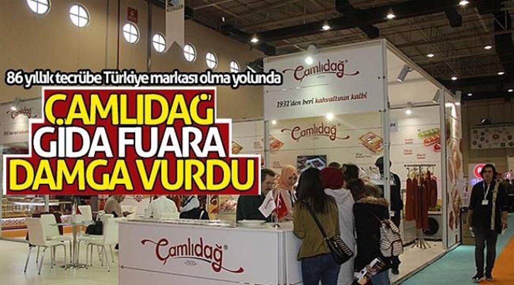 Çamlıdağ Gıda, fuara damga vurdu
