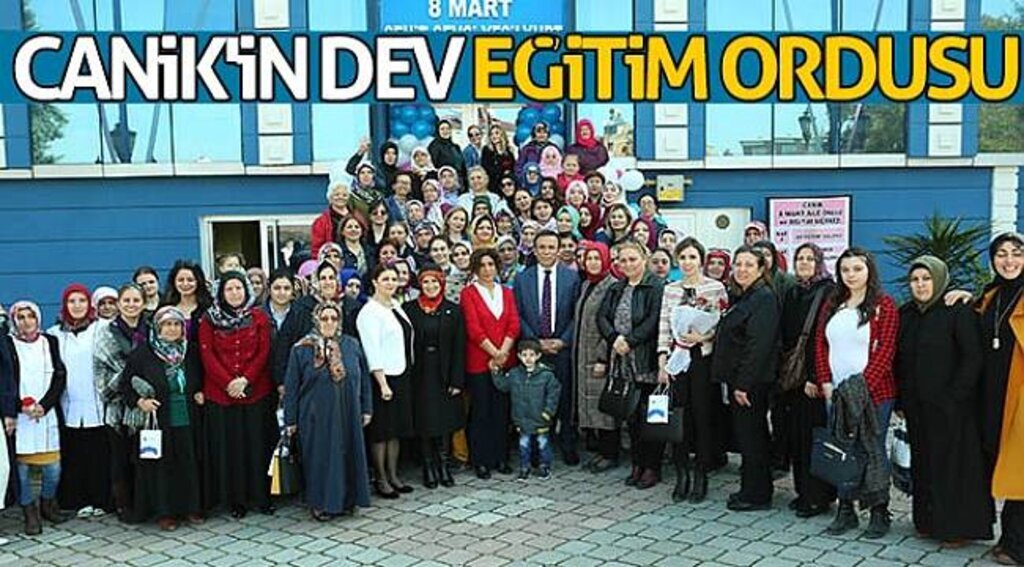 Canik'in dev eğitim ordusu