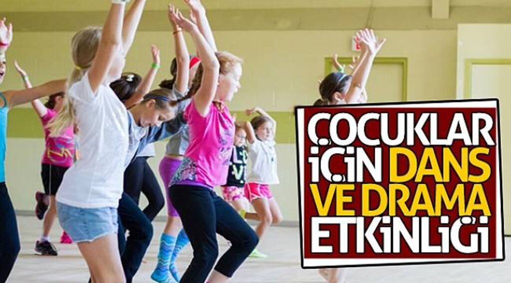 Çocuklar için dans ve drama etkinliği