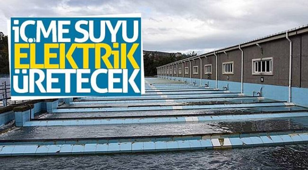 İçme suyu elektrik üretecek