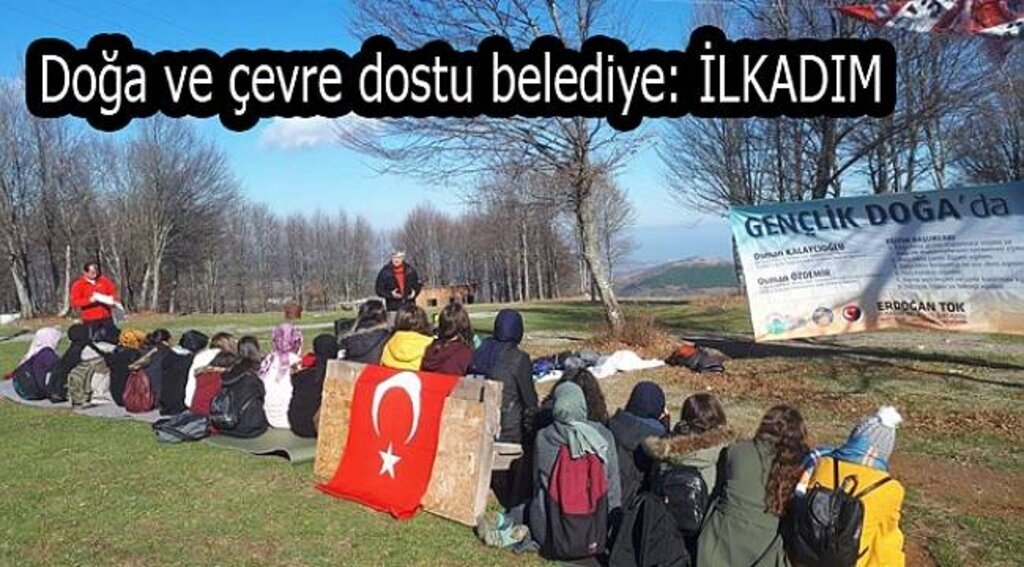 İlkadımlı Gençlere Doğa Kampı Eğitimi