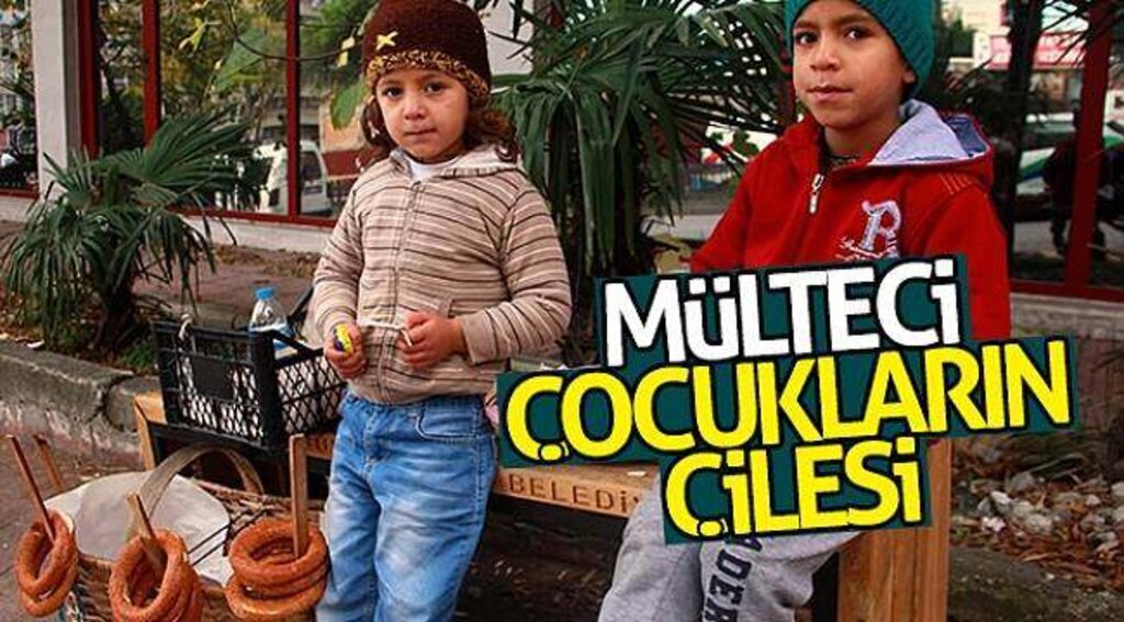 Mülteci çocukların çilesi