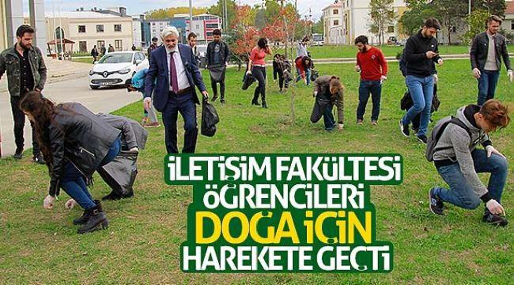 Öğrencilerden örnek davranış