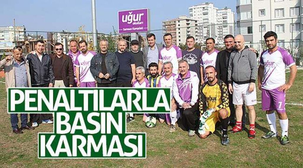 Penaltılarla basın karması