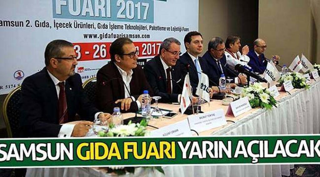 Samsun Gıda Fuarı yarın açılacak