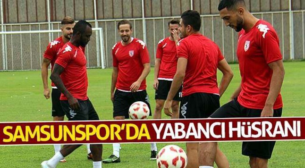 Samsunspor’da yabancı hüsranı