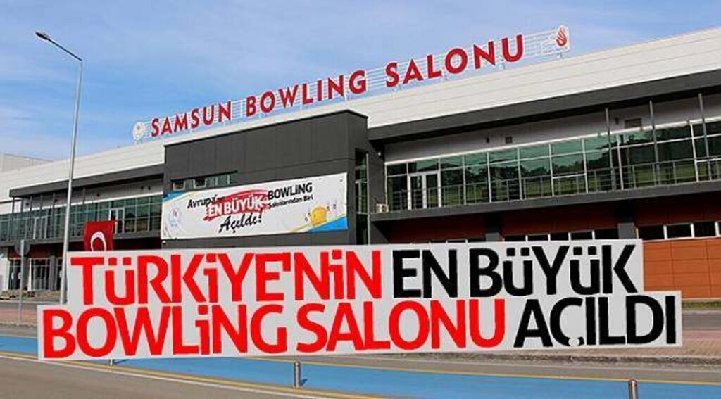 Türkiye'nin en büyük bowling salonu açıldı