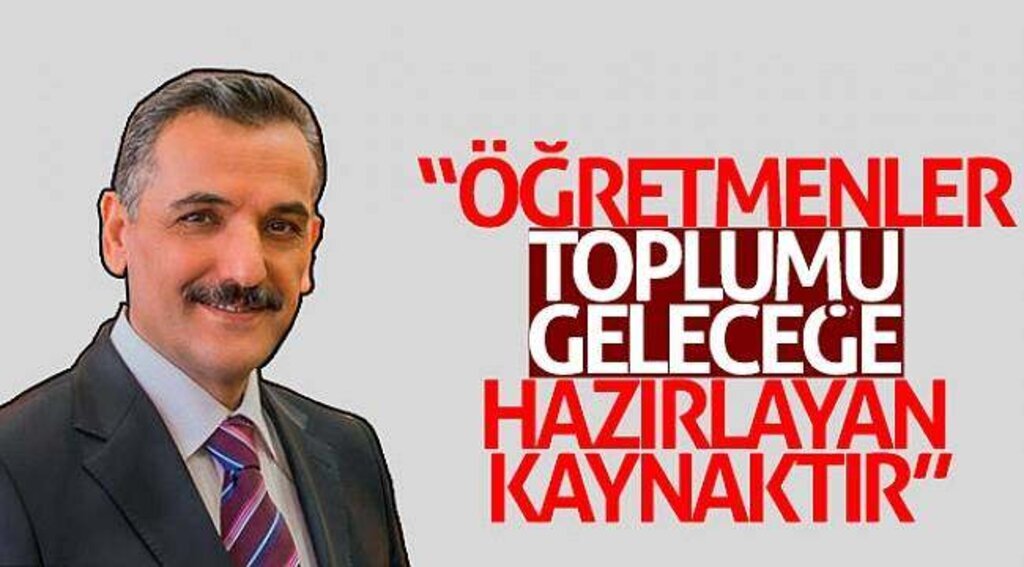Vali Kaymak: "Öğretmenler, toplumu geleceğe hazırlayan kaynaktır"