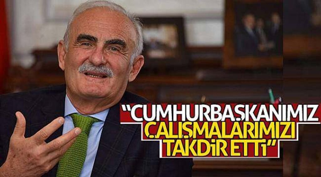 Yılmaz: “Cumhurbaşkanımız, çalışmalarımızı takdir etti”