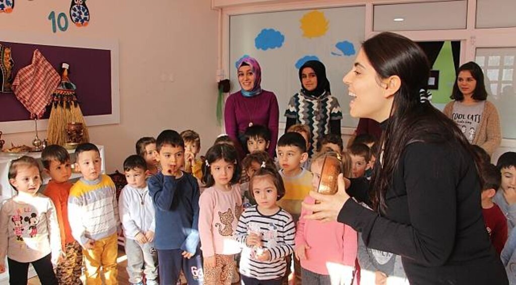 Anaokulunda "Özümüz Kültürümüz" etkinliği
